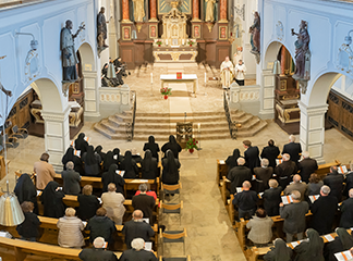 Der Festakt zum 175-jährigen Bestehen fand in der Kapelle des Elisabeth-Krankenhauses statt.