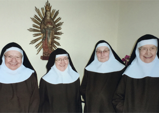 Vier Karmel-Schwestern lebten zuletzt bei den Schwestern der hl. Elisabeth in Essen-Schuir.